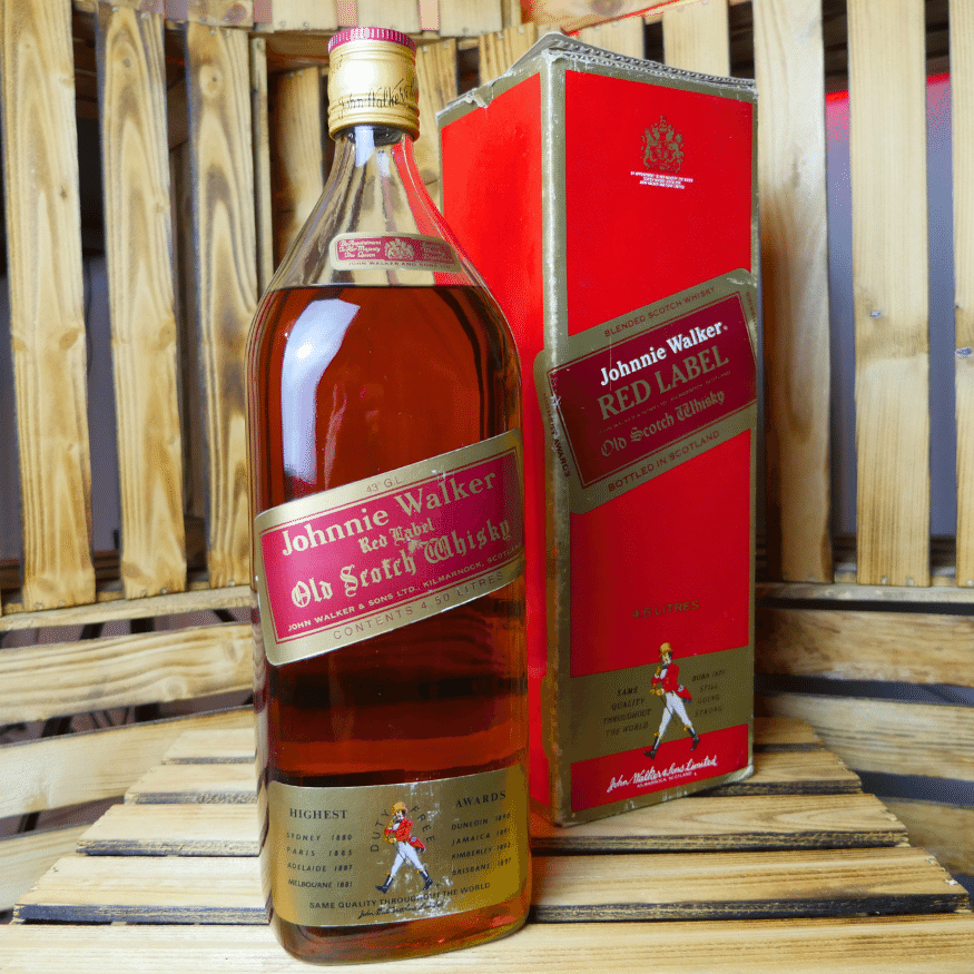 JOHNNIE WALKER RedLabel 43% 4.5L 未開栓 ag-al034