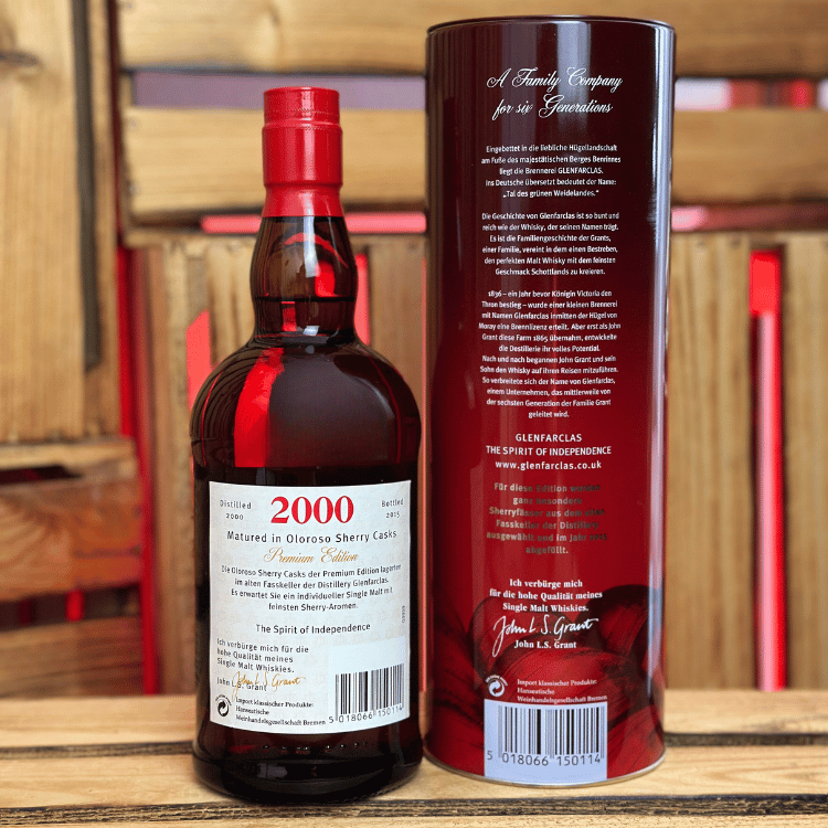 Glenfarclas 2000 - 16 Jahre 46 % Vol. 0,7 L