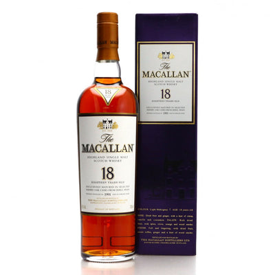 Macallan 18 Jahre Sherry Oak (1991) 43 % Vol. 0,7 L