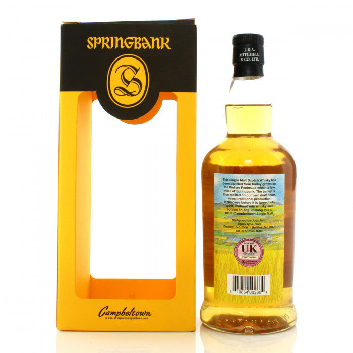 Springbank 11 Local Barley (2006) 53,1 % Vol. 0,7 L