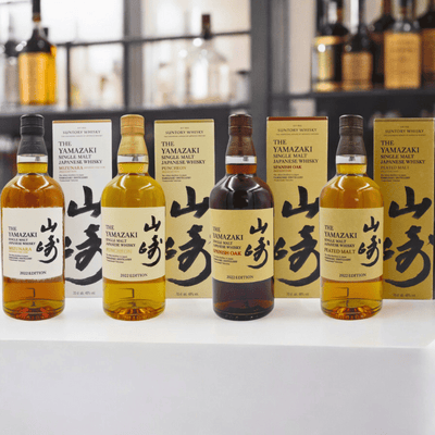 Yamazaki Tsukuriwake Selection Set Limited Edition (2022) 48.0% Vol. 2,8 Liter