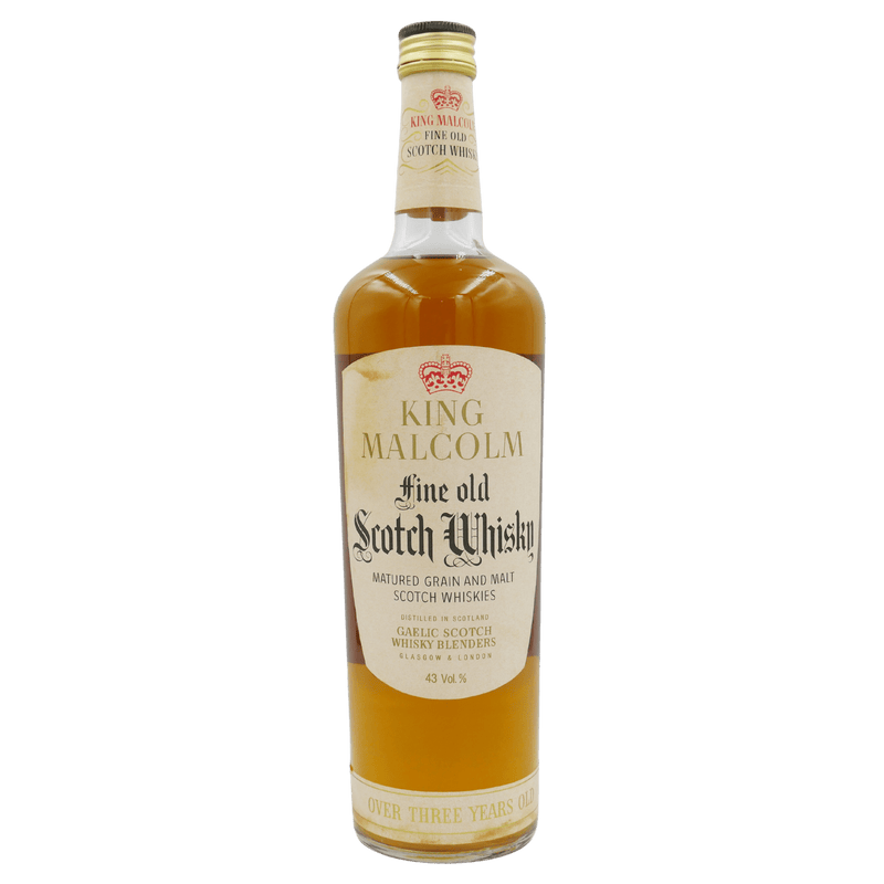 King Malcolm Whisky (70er/80er) 43 % Vol. 0,7 L