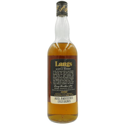 Lang's Finde Old Scotch Whisky (70er/80er) 43 % Vol. 0,7 L