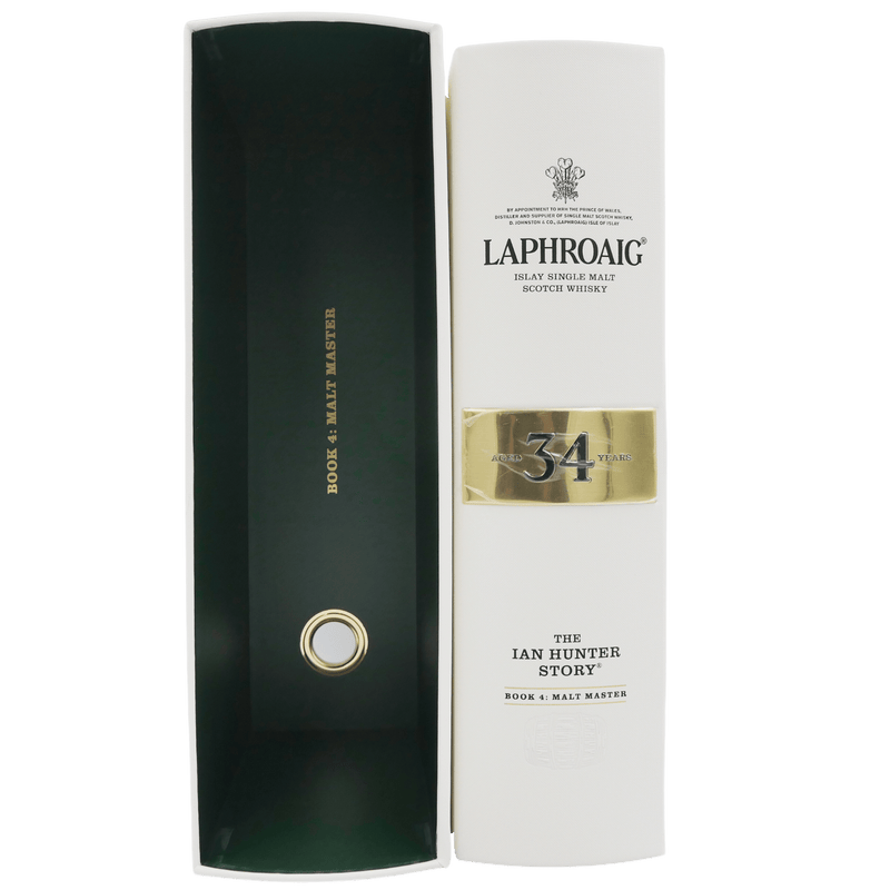 Laphroaig 34 Jahre Ian Hunter Book 4 (2021) 46,2 % Vol. 0,7 L