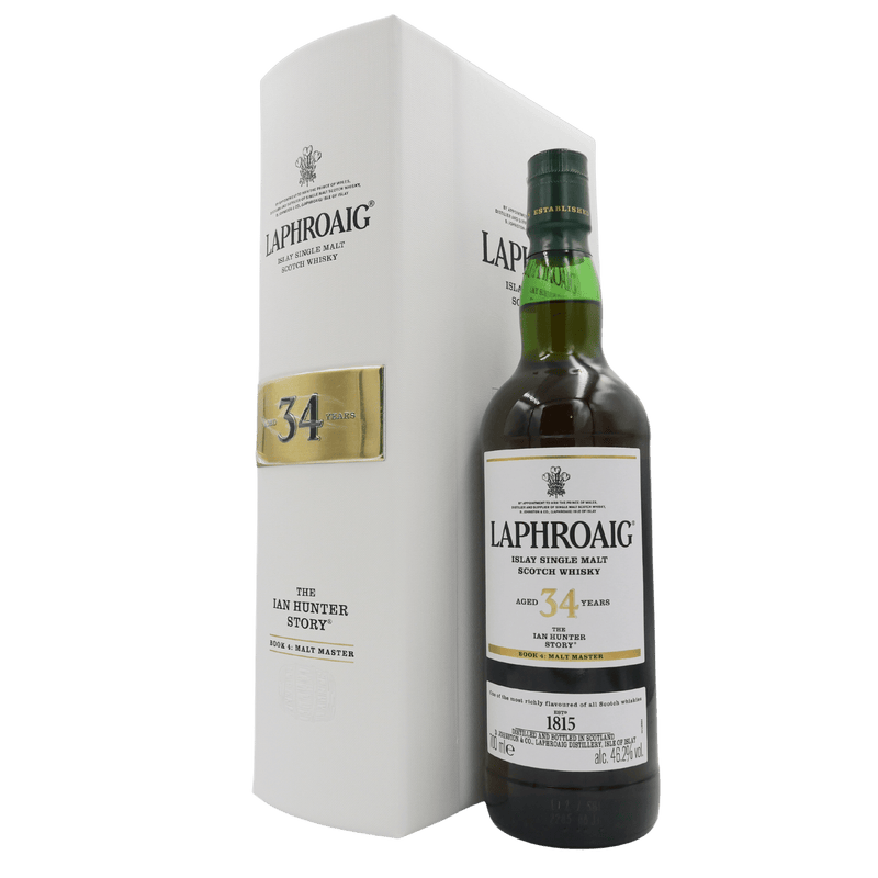 Laphroaig 34 Jahre Ian Hunter Book 4 (2021) 46,2 % Vol. 0,7 L