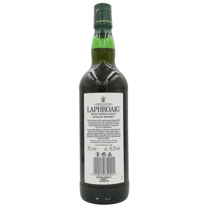 Laphroaig 34 Jahre Ian Hunter Book 4 (2021) 46,2 % Vol. 0,7 L