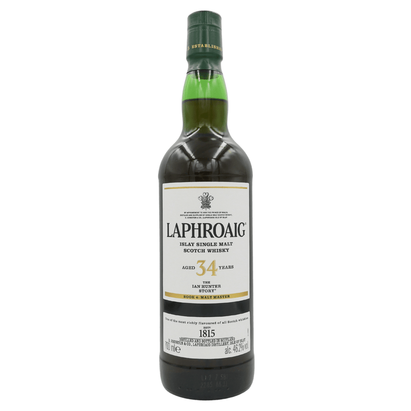 Laphroaig 34 Jahre Ian Hunter Book 4 (2021) 46,2 % Vol. 0,7 L