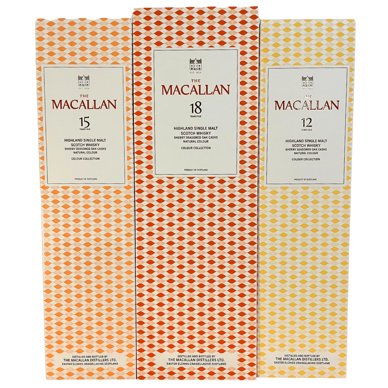 Whisky Set - Macallan Colour Collection NEW Edition 2023