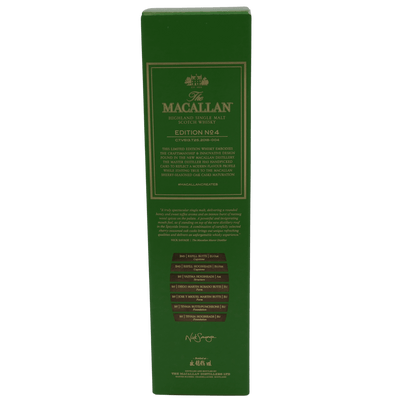 Macallan Edition No. 4 (2018) 48,4 % Vol. 0,7 L