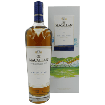 Macallan Home Collection (2022) Vorderseite Case und Flasche