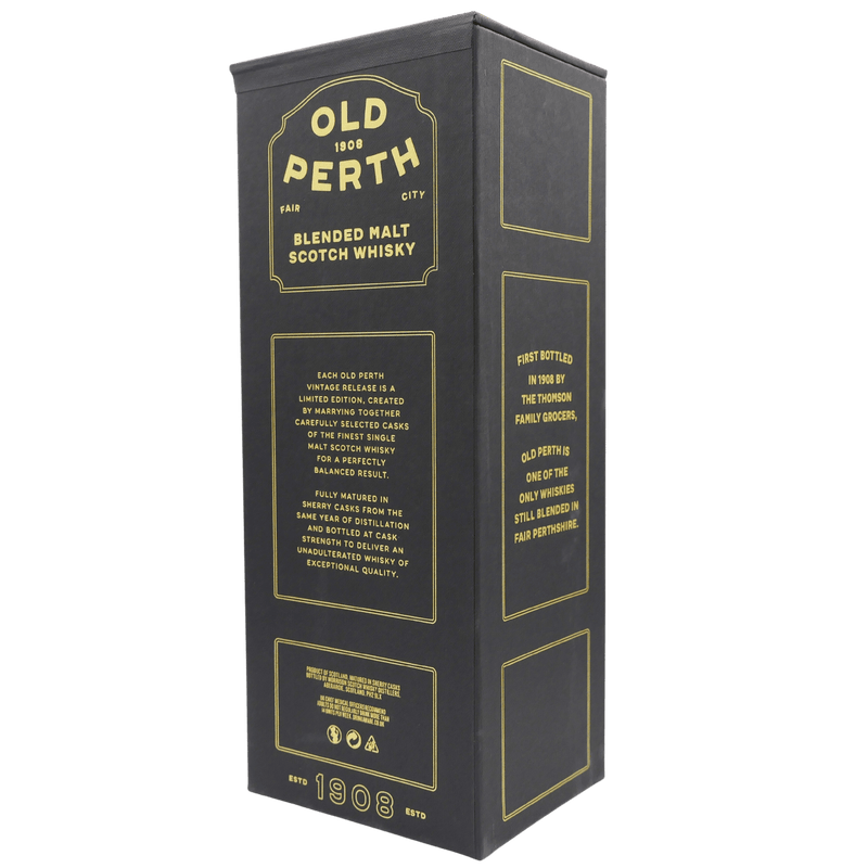 Old Perth 27 Jahre (1994) Case seitlich Rückseite