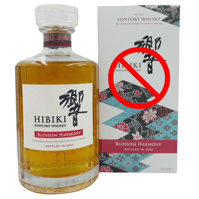 Hibiki Blossom Harmony Limited Edition 2023 OHNE BOX 43 % Vol. 0,7 L