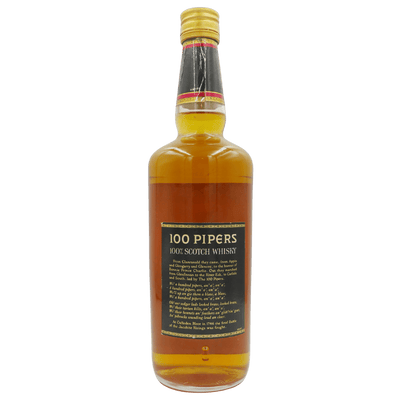 Seagram's 100 Pipers De Luxe (70er/80er) 43 % Vol. 0,7 L