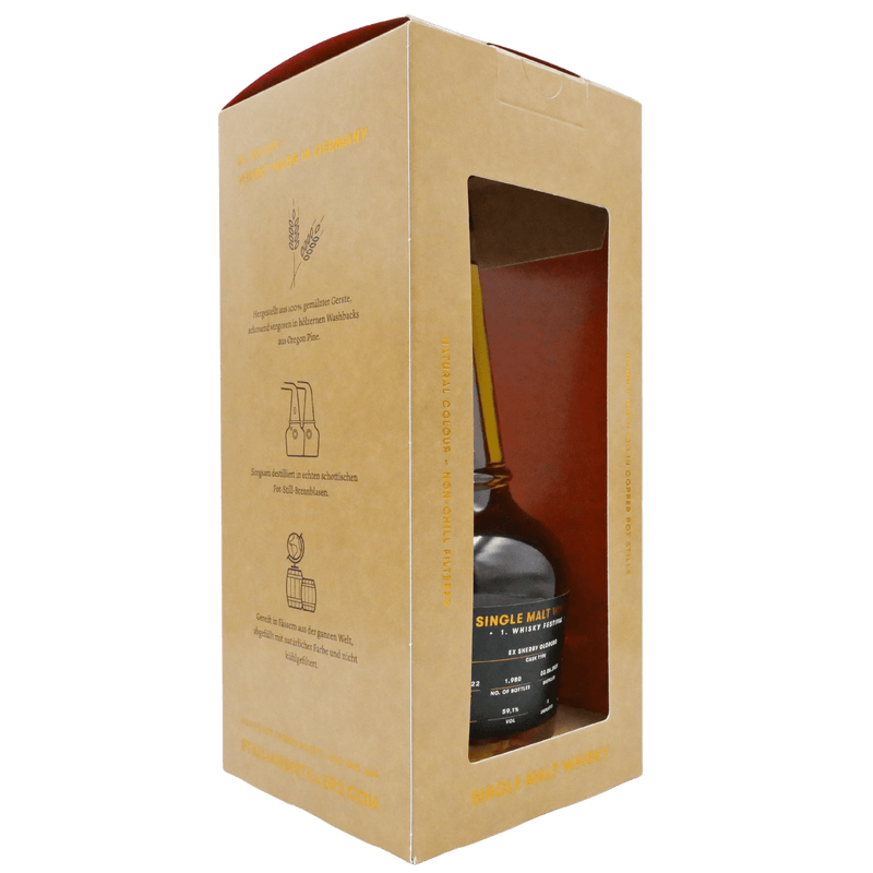 St. Kilian - Festival Edition 2023 (mild) Flasche in Case seitlich Rückseite