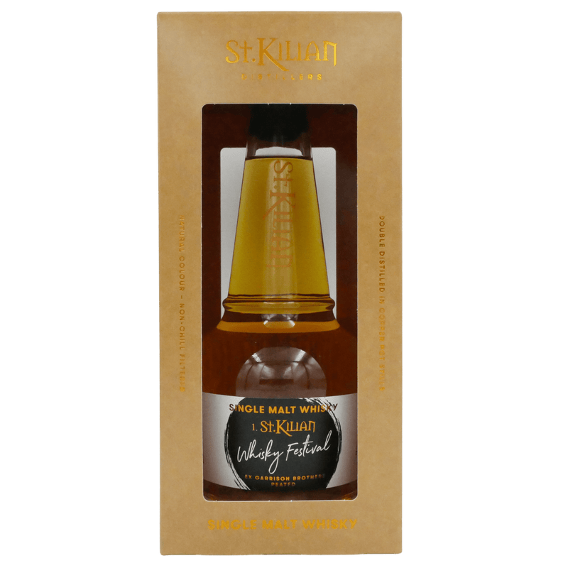 St. Kilian - Festival Edition 2023 (rauchig) Flasche in Case Vorderseite