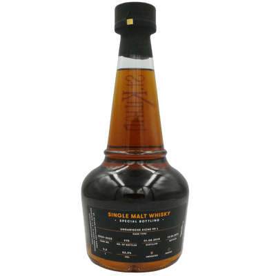 St. Kilian Tag des Deutschen Whiskys (2023) Flasche Rückseite