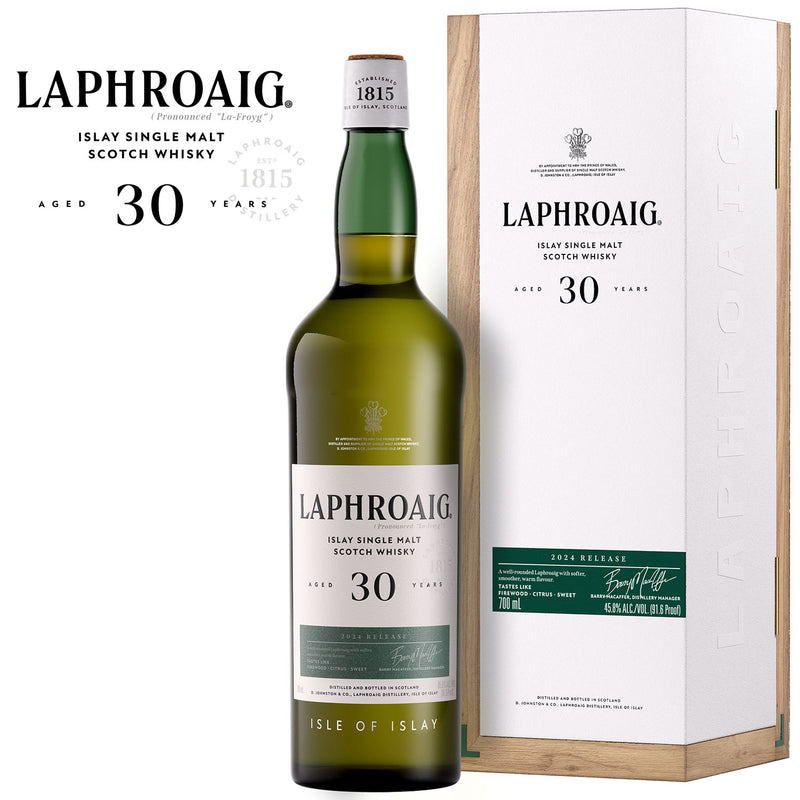 Laphroaig 30 Jahre (2024) 45,8 % Vol. 0,7 L