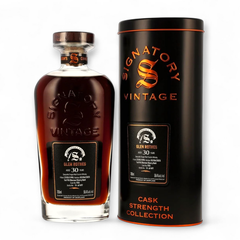 Glenrothes 30 Jahre 1995/2025 - Oloroso Sherry 54,4 % Vol. 0,7 L