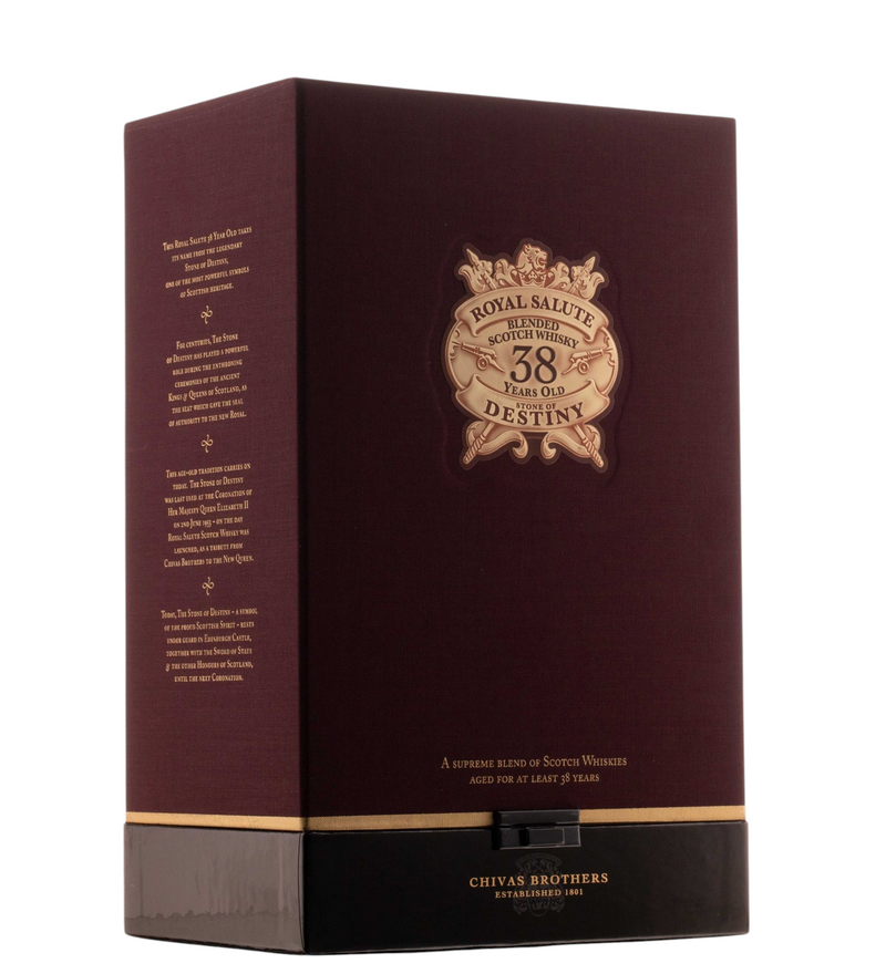 Royal Salute 38 Jahre Stone of Destiny (2012) 40 % Vol. 0,7 L