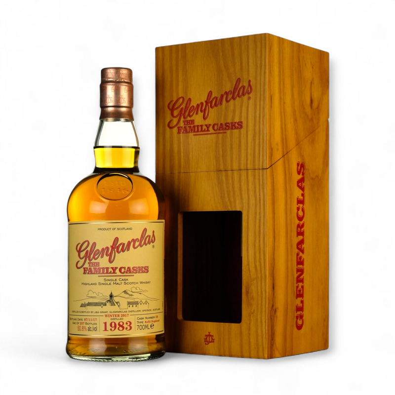 Glenfarclas Vintage Family Cask 1983/2017 - 34 Jahre 50,8 % Vol. 0,7 L