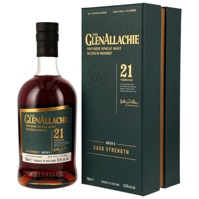 Glenallachie 21 Jahre Batch 6 Cask Strength 52,8% Vol. 0,7 L