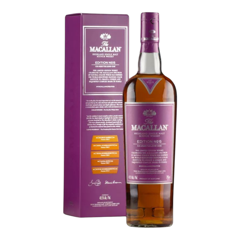 Macallan Edition No. 5 (2019) 48,5 % Vol. 0,7 L