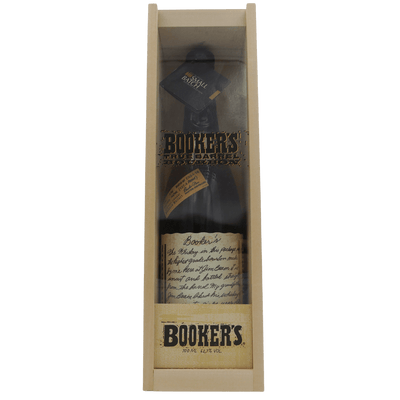 Booker's Bourbon 7 Jahre Flasche in Case Vorderansicht