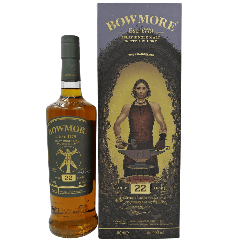 Bowmore 22 Jahre The Changeling (2022) 51,2 % Vol. 0,7 L