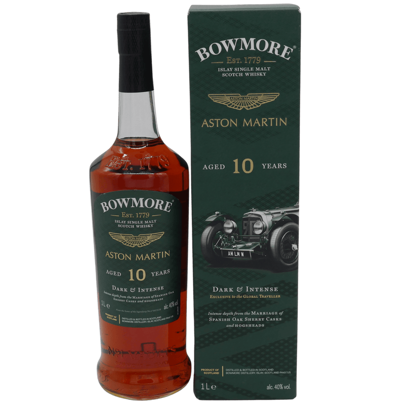 Bowmore Aston Martin Edition 1 - Dark & Intense - Flasche mit Originalkarton