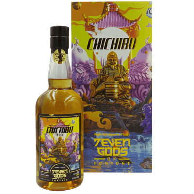 Chichibu 7even Gods of Fortune - Edition 1 - Ebisu - Flasche und Case Vorderseite