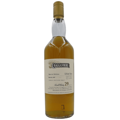 Cragganmore 29 Jahre (1973) Front Bottle