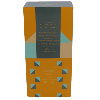 Case Rückseite Glenfiddich 26 Jahre (10 Flaschen weltweit) Tilmann Trittmacher KaDeWe (2021) 43,8 % Vol. 0,7 L