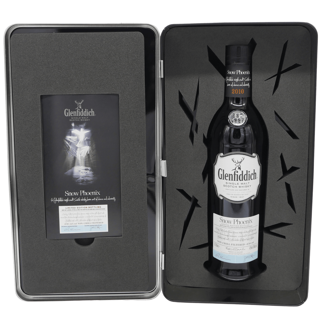 【稀少品】Glenfiddich  Phoenix 2010年限定版 稀少品】Glenfiddich Snow Phoenix 2010年限定版
