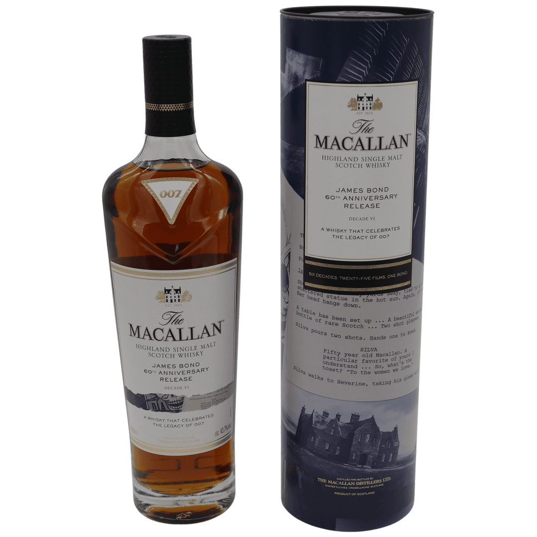 <日本未入荷品・抽選品>MACALLAN 60周年記念　007 DECADE6 The Macallan James Bond 60th Anniversary Release Decade V | the