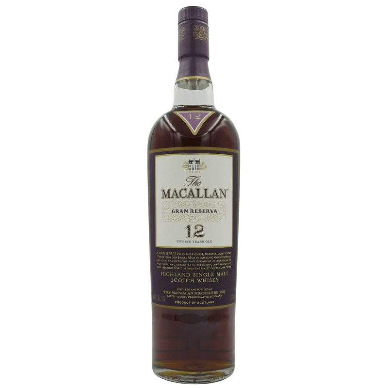 Macallan 12 Jahre Gran Reserva (2007) Flaschen Vorderseite