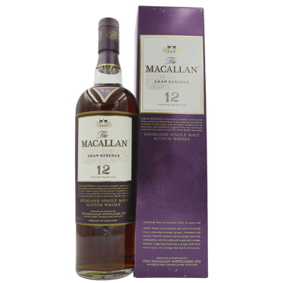 Macallan 12 Jahre Gran Reserva (2007) Flasche und Case