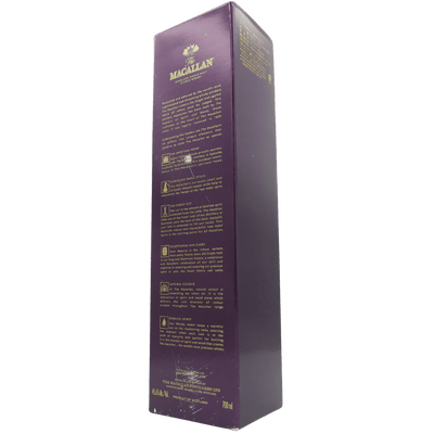 Macallan 12 Jahre Gran Reserva (2007) Case Backside