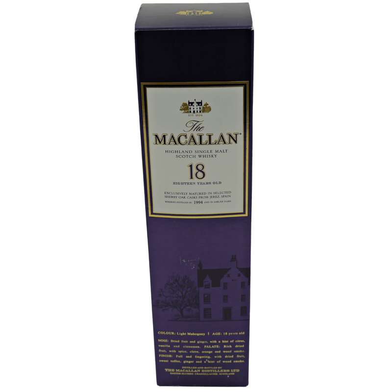 Macallan 18 Jahre Sherry Oak (1994) 43 % Vol. 0,7 L