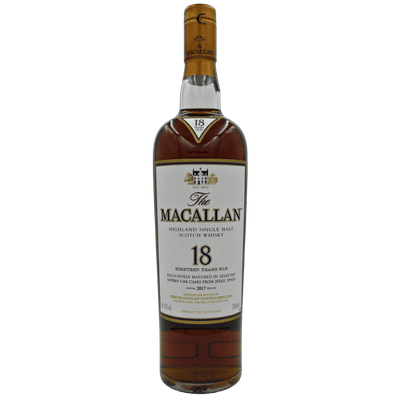 Macallan 18 Jahre Sherry Oak (2017) 43 % Vol. 0,7 L