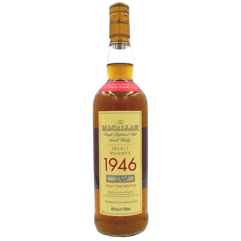 Macallan 52 Jahre Select Reserve (1946) 40 % Vol. 0,7 L