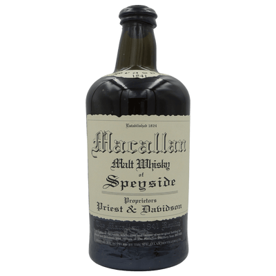 Macallan Replica (1841) Vorderseite der Flasche