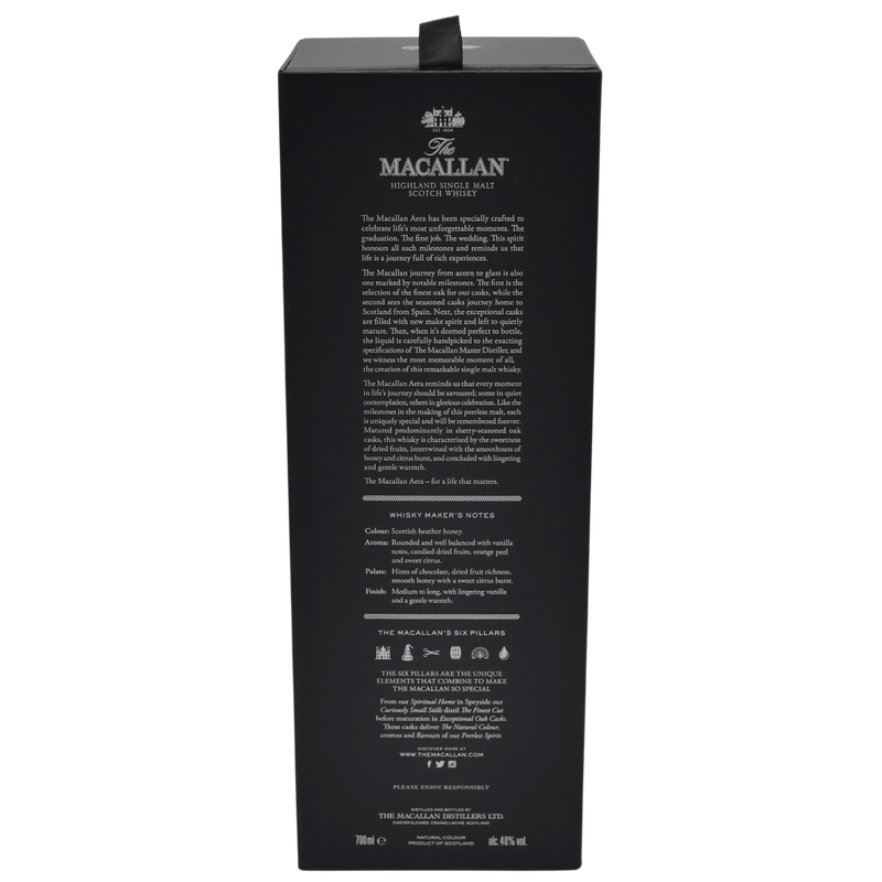 Macallan Aera "Hardbox" - selten (2018) 40 % Vol. 0,7 L