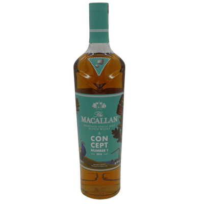 Flasche Vorderseite Macallan Concept No. 1 (2018) 40 % Vol. 0,7 L