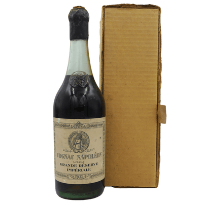 Napoleon Cognac Grande Imperial Réserve - 200 Jahre alt - Flasche mit Case